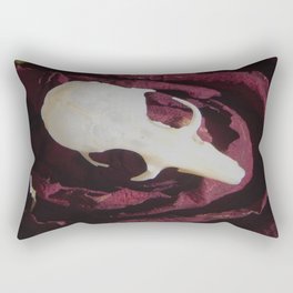 Rodent Skull Rectangular Pillow