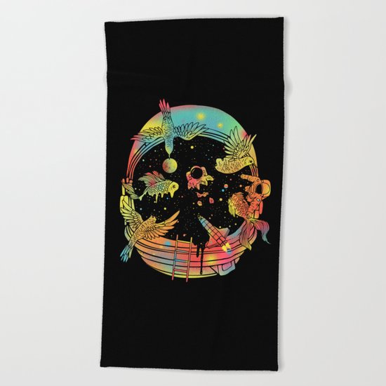 Depth of Discovery (A Case of Constant Curiosity) Beach Towel