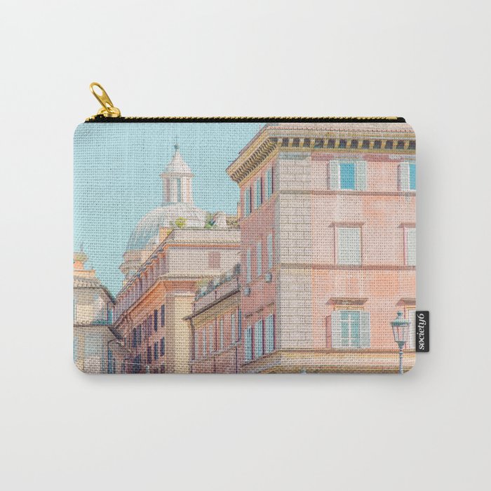 Pastel Rome - Italy Travel Photography Carry-All Pouch