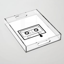 Crying Cassette Tape Acrylic Tray