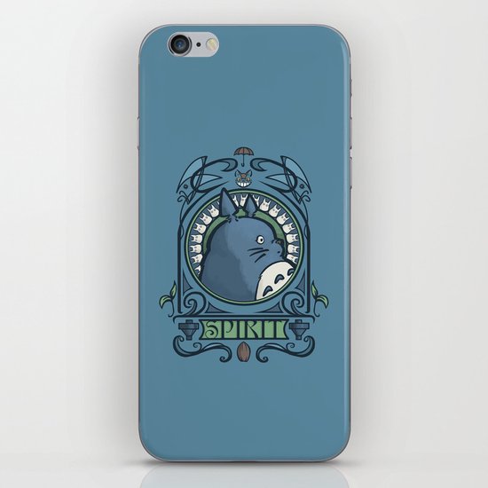 Forest Spirit Nouveau iPhone & iPod Skin