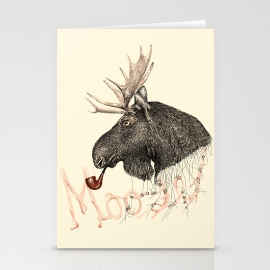 moose Stationery Cards