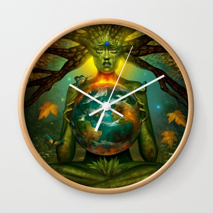 Gaia Wall Clock