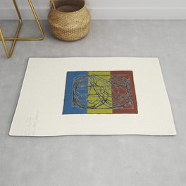 Jasper Johns - 0 Through 9 (1967) Rug
