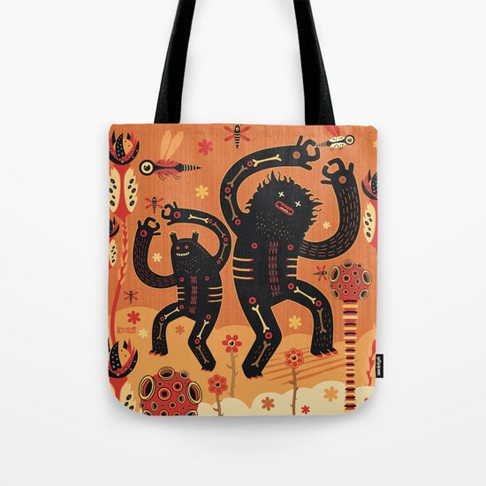 Les danses de Mars Tote Bag