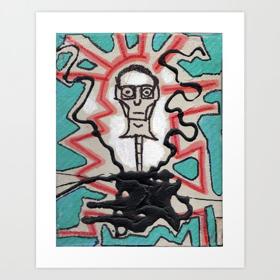 Mr. Ned Art Print