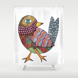 sparrow Shower Curtain