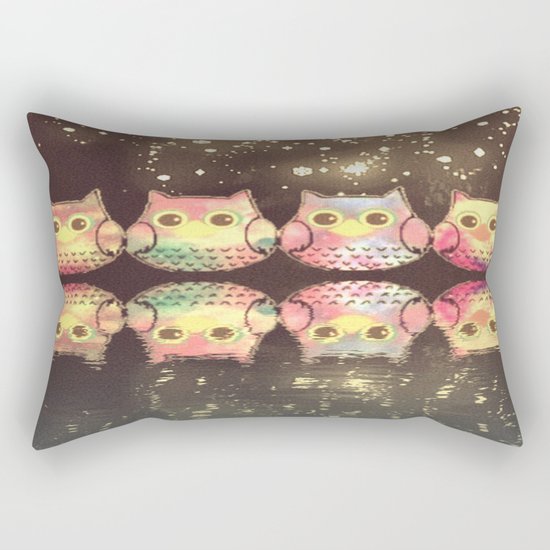 owl-184 Rectangular Pillow