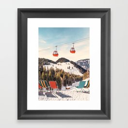 The Alps Framed Art Print