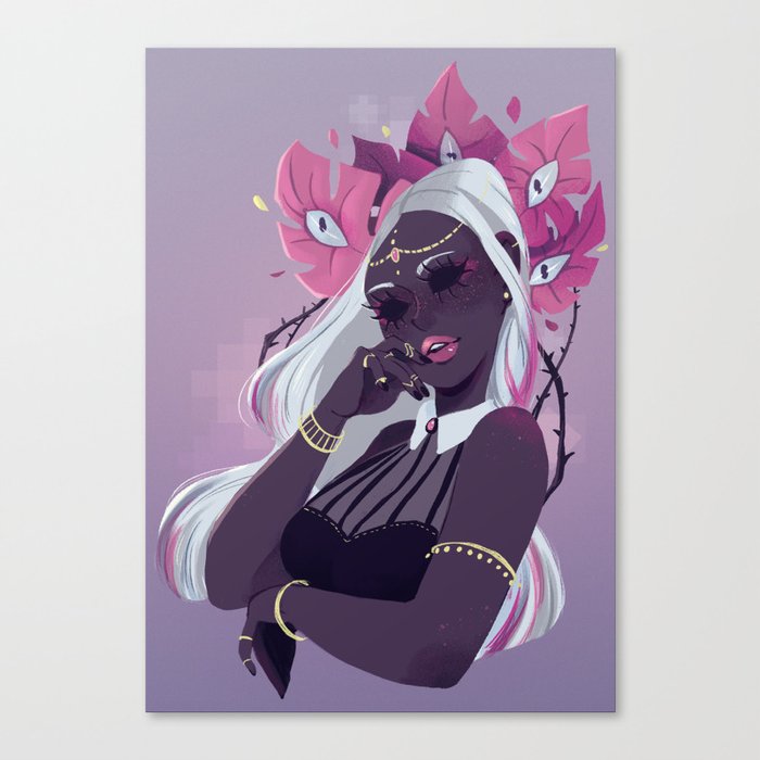 witchy vibes Canvas Print