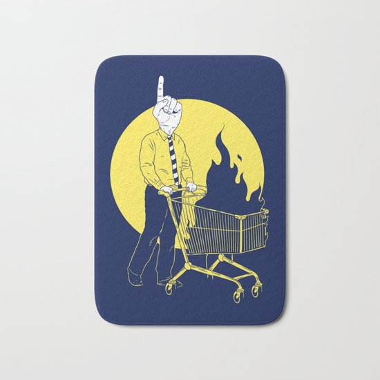 Stay Weird Bath Mat