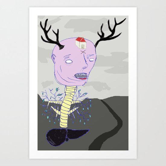 Domus Aurea. Print Art Print