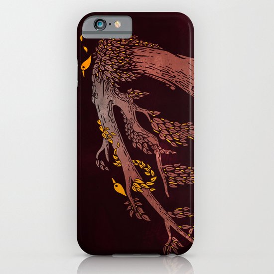 Tree Birds iPhone & iPod Case