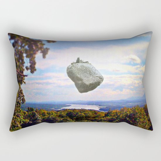 Mountain House Rectangular Pillow