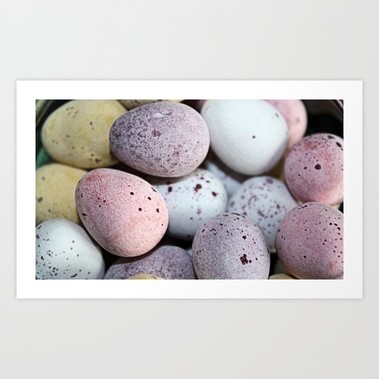 Eggs! Art Print
