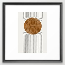 Abstract Flow Framed Art Print