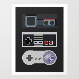 Power Bit Trio Art Print