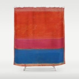 Abstract Homage Rothko Shower Curtain