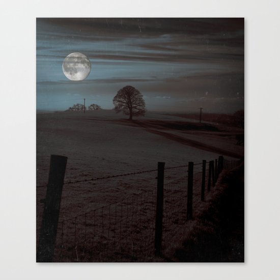 Moon Tor Canvas Print