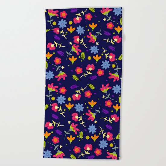 Spring Colours Beach Towel
