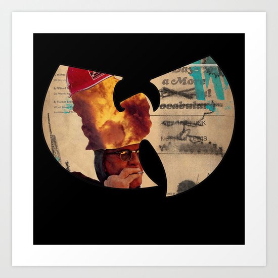 WU TANG COLLAGES Art Print