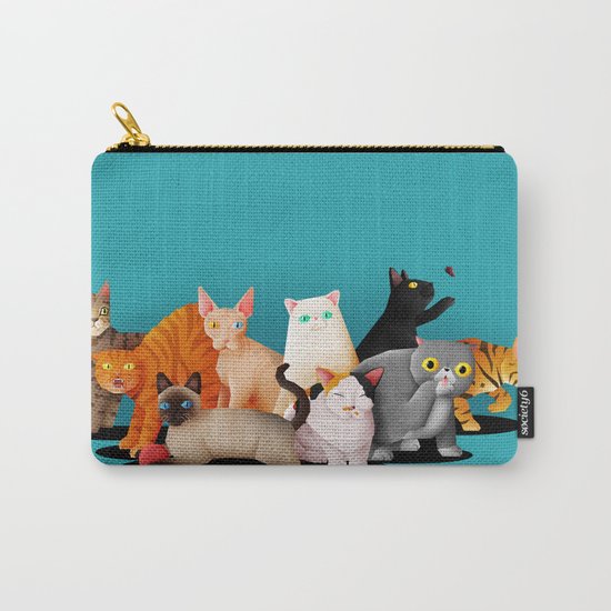 Gatos / Cats Carry-All Pouch