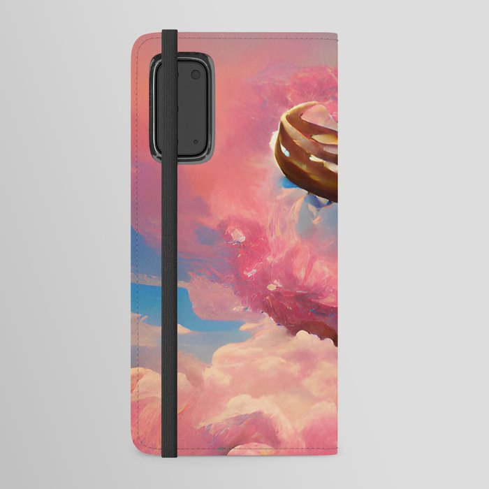 Flying Donut Android Wallet Case