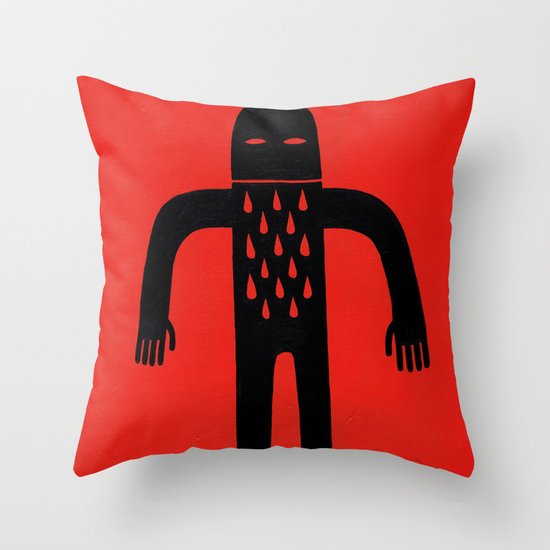 Cut Throw Pillow