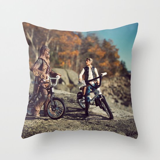 Days Gone By Throw Pillow