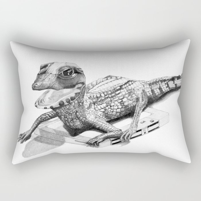 Extinct Rectangular Pillow