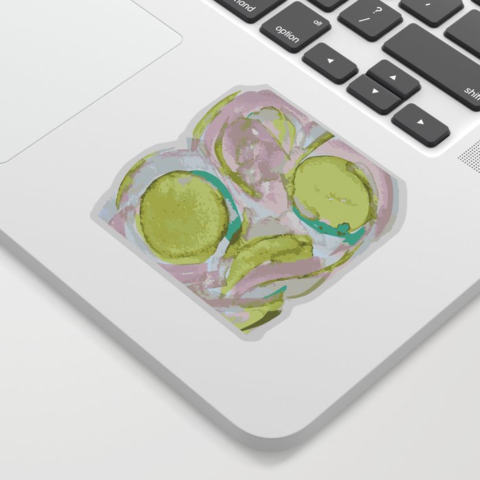 Abstract Painting SubLime Sticker