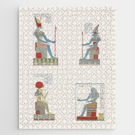 Gods of Egypt Pharaohs of Egypt Monuments of Egypt Jigsaw Puzzle