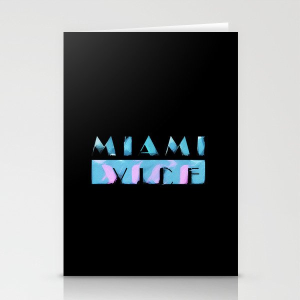 Miami Vice Stationery Cards