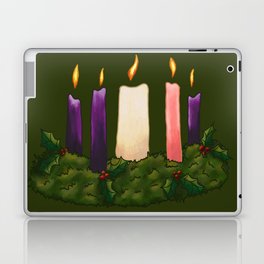 Advent Wreath Laptop & iPad Skin