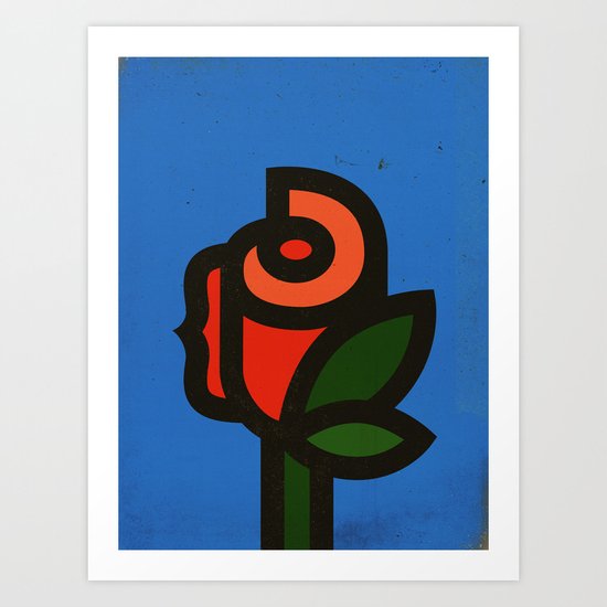 Rose Art Print