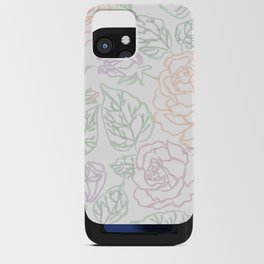 Stop and Smell the Roses iPhone Card Case