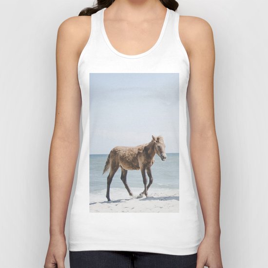 Horse Horse beach Unisex Tank Top
