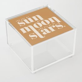 Sun Moon + Stars Acrylic Box