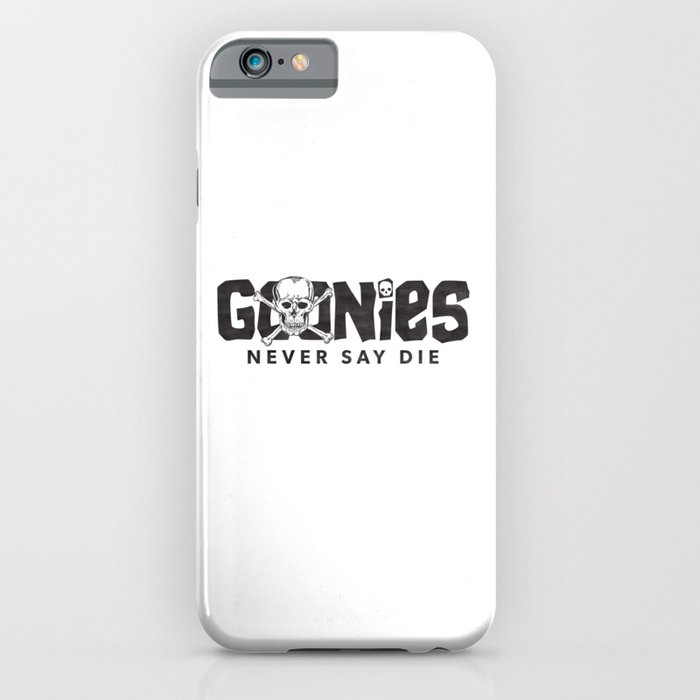 Goonies Never Say Die iPhone Case