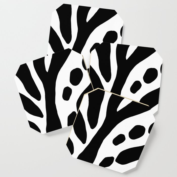 Bold Zebra Coaster