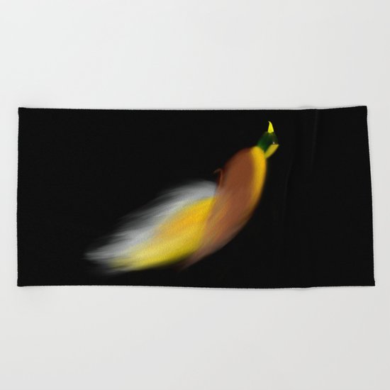 bird of paradise Beach Towel