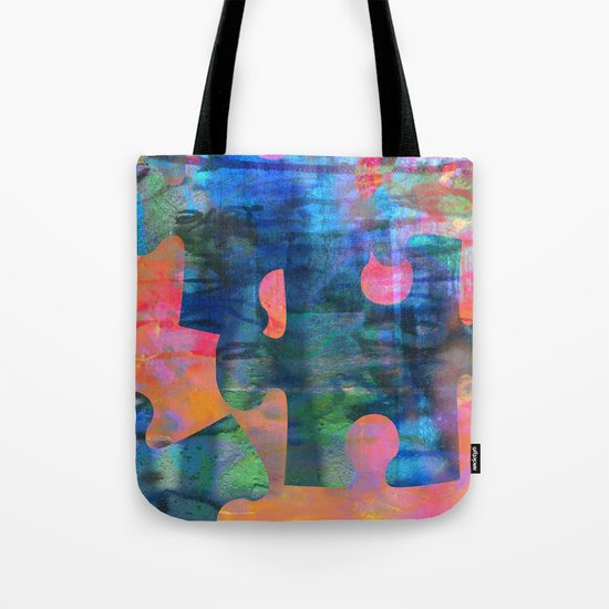 Puzzle Tote Bag
