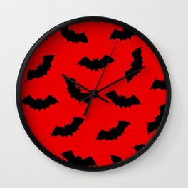 Vampire Bats Wall Clock