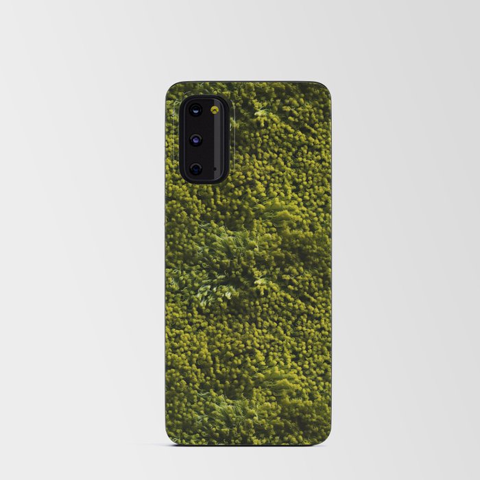 Green moss carpet #11 Android Card Case