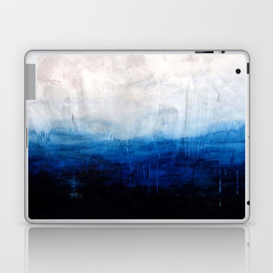 All good things are wild and free - Ocean Ombre Painting Laptop & iPad Skin