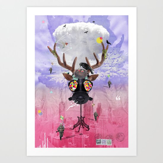 Ozone Is Dying Art Print