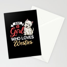 West Highland Terrier Gift Westie Dog Stationery Card
