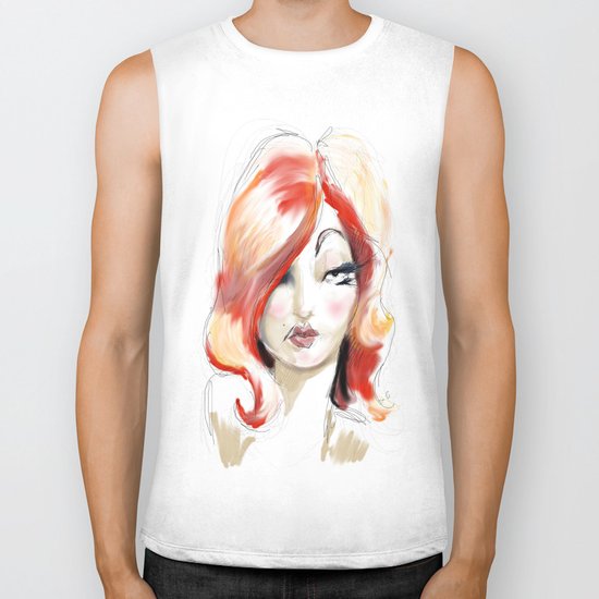 Lolita: Sketch Biker Tank