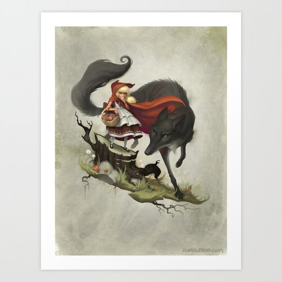 "Unto an evil counsellor, close heart and ear and eye..." Art Print