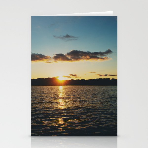 Sunset over Lake of the Ozarks  Stationery Cards